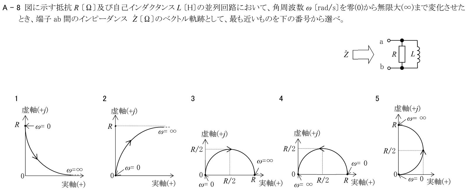 一陸技基礎令和5年01月期第1回A08